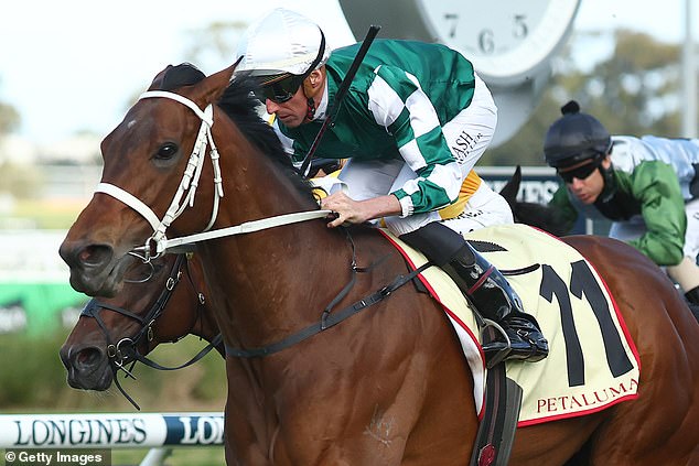 Montefilia is ridden by Blake Shinn and in-form jockey Nash Rawiller has been suspended