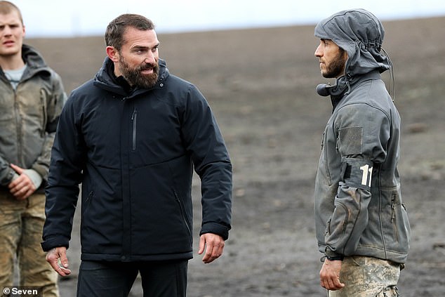 Dirani failed to win many fans when he appeared on SAS Australia in 2020 after irritating the other recruits and continually breaking the rules (pictured right with Ant Middleton)