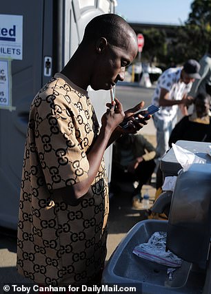 Migrants arriving at the transit hubs have different nationalities and come from more than 100 countries