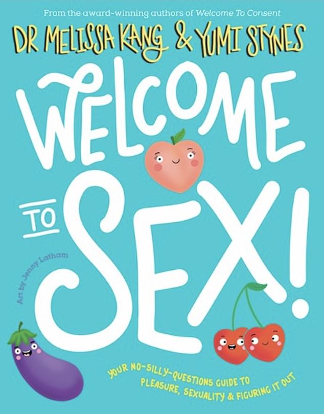 Stines has defended her controversial children's book Welcome to Sex (left) after it was pulled from shelves at Big V, saying 