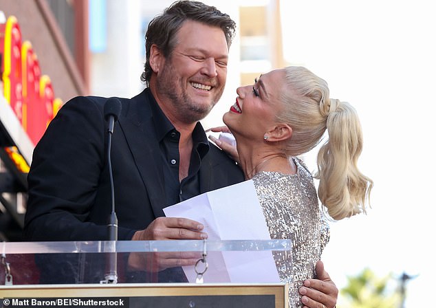 XOXO!  Gwen gazed adoringly at her spouse