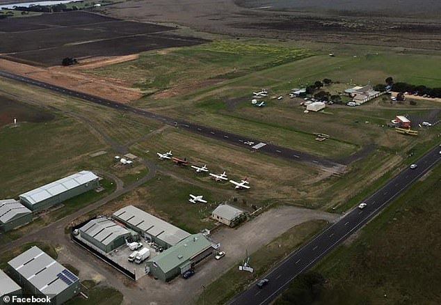 Emergency services were called to Barwon Heads Airport in Connewarre, Geelong, about 8am on Friday