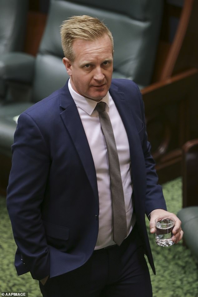 Frankston MP Paul Edbrooke vowed to be back in Parliament in no time after scary ordeal