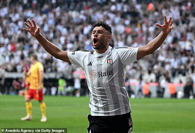 Oxlade-Chamberlain has his sights set on winning the league with Besiktas this season