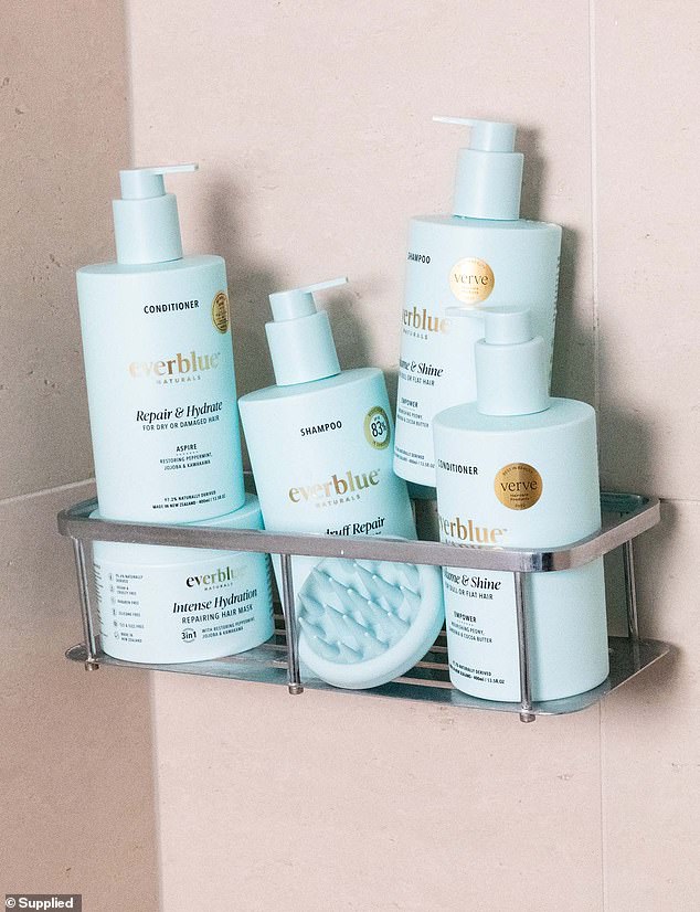 Everblue has just launched its hair care range in Australia and is available exclusively online at Coles.  The supermarket giant sells one bottle of shampoo or conditioner every minute