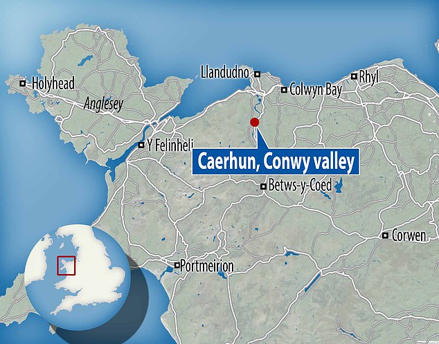 The astonishing quantity was discovered in a field at Caerhun in the Conwy Valley