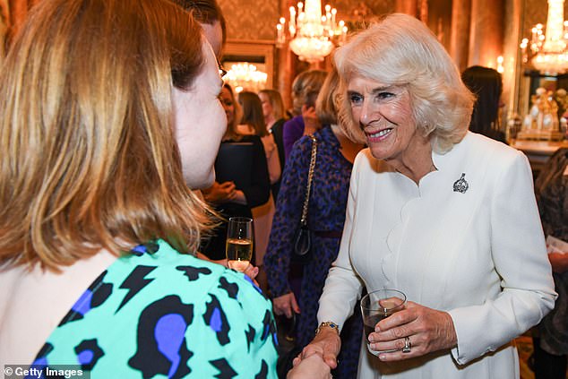 Charles and Camilla welcomed those working on the events, titled Operation London Bridge and Operation Golden Orb