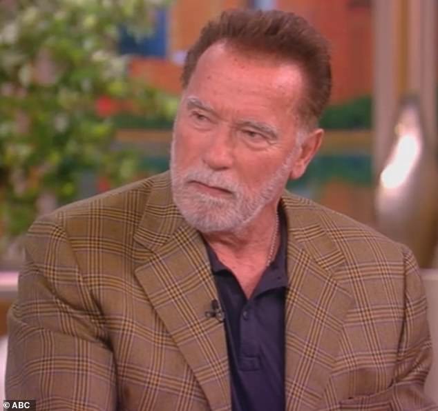 'Really good dad': Kathryn and Chris see LA after Arnie praises son-in-law during appearance on The View