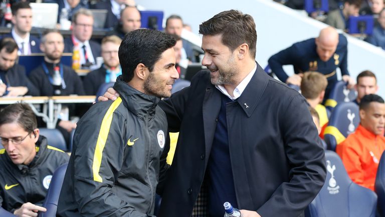 Mikel Arteta and Mauricio Pochettino will meet for the first time as opposition managers when Arsenal travel to Chelsea on Saturday