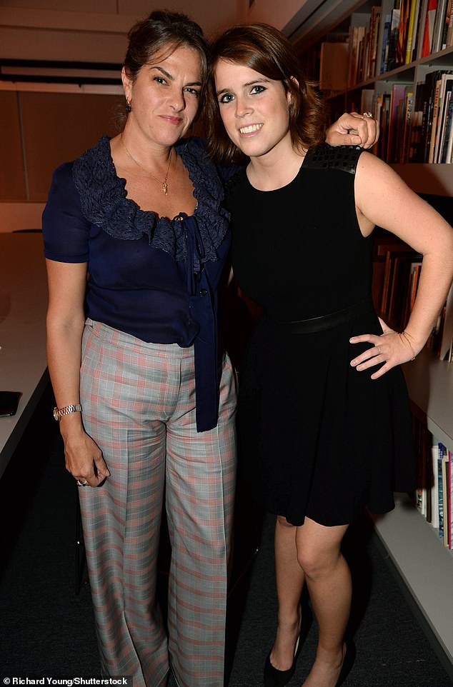 Aunt Tracey and Eugenie are pictured together in 2013