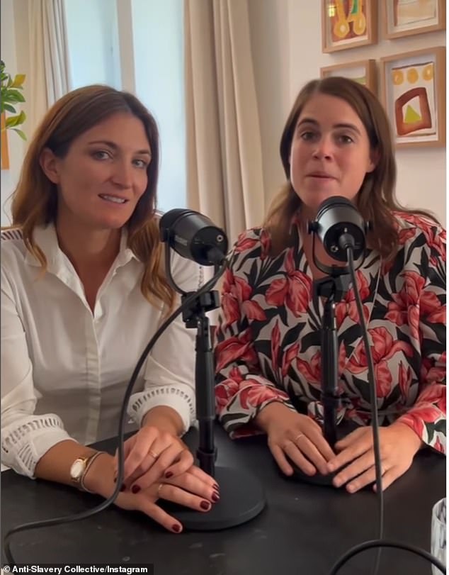 Eugenie and Julia de Boinville are back in the recording studio for season two of their Anti-Slavery Collective podcast, Floodlight