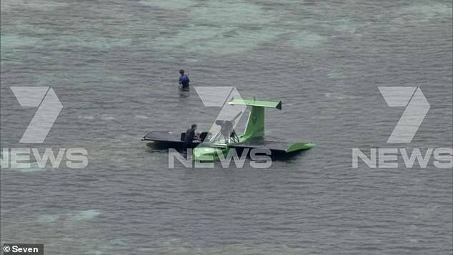 The WIG crashed 350 meters from the coast near Edwards Island Nature Reserve, north of Perth