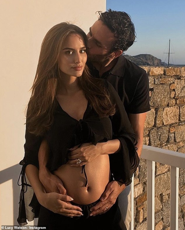 Happy news!  As well as welcoming her own son, Tiffany is also set to become an aunt after her sister Lucy and her partner James Dunmore confirmed they are expecting