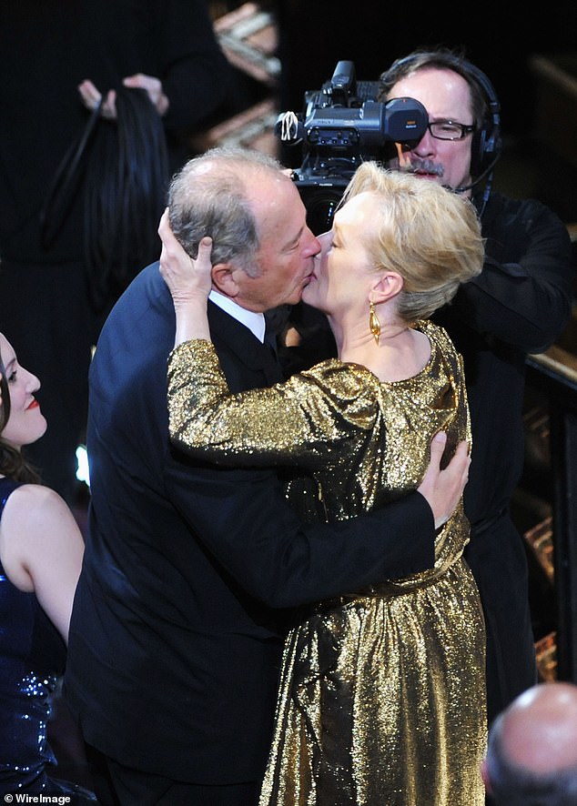 In love: The couple haven't shied away from appearing on the red carpet together during their 45-year marriage (pictured at the 2012 Oscars)