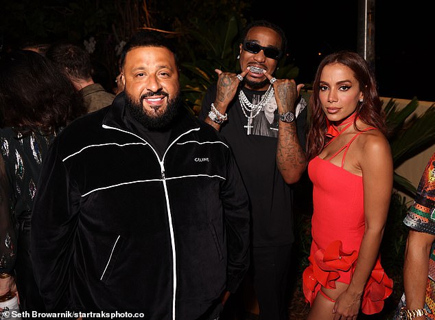 Bash: DJ Khaled, Quavo and Anitta also joined the fun