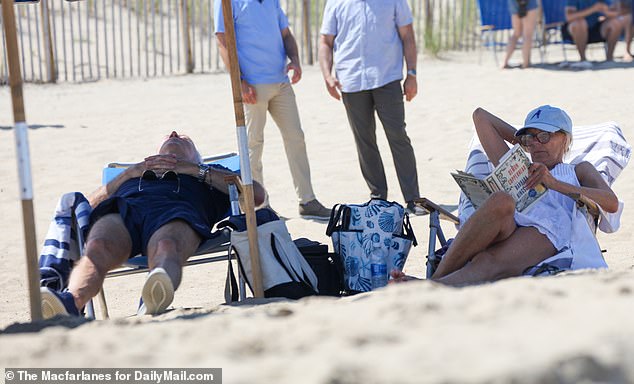 First Lady Jill Biden and President Biden have been spending much of their time at their summer home in Delaware and were seen relaxing on the beach in Rehoboth in August