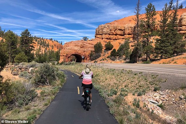 She has made friends with the group and travels with members to Canada, Arizona and California