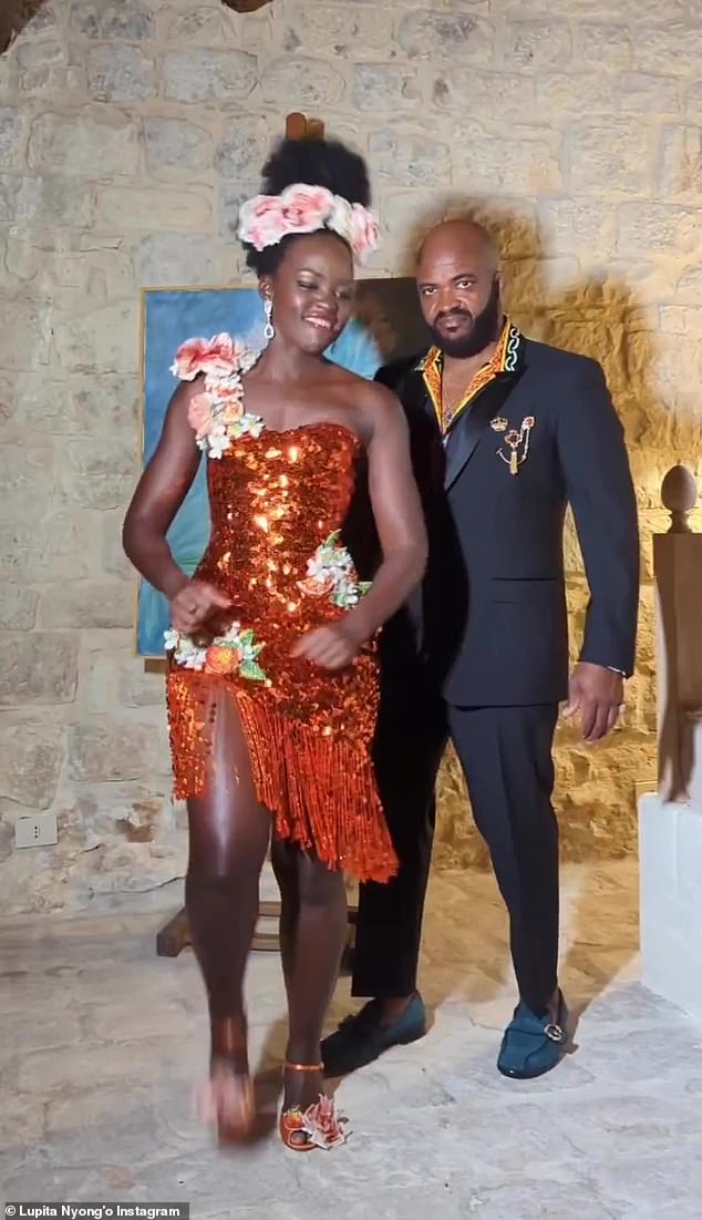 About: A day after the photos, Lupita announced her divorce from boyfriend Selema Masekela, 52