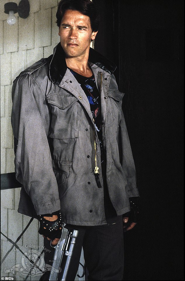 The Terminator: Arnold Schwarzenegger in the original 1984 Terminator film