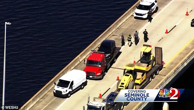 Catorreia Hutto, 31, was spotted Friday morning driving to a lake in Oviedo, Florida, where she got out of her car and jumped off the bridge.  Her floating dead body was pulled from the water, Seminole police said