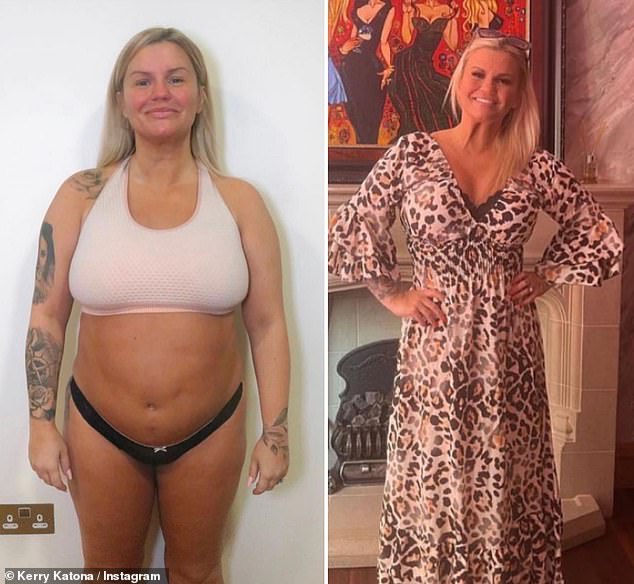 Wow!  Kerry showed off her transformation in May after admitting she hated her body and stated she was doing home workouts with her brand M-Fit and following the FrancisDiet.