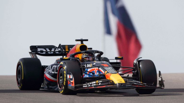 Max Verstappen wins the Austin Sprint, becoming the first driver to win three sprints in one season