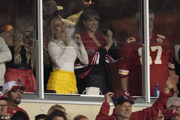 WILL SHE BE THERE?: Taylor Swift has attended three of the Chiefs' last four games, but many are wondering if she will attend Sunday's game against the LA Chargers in Arrowhead