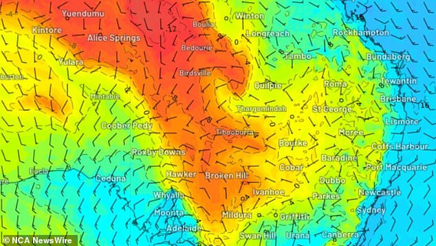 Warm, dry conditions this weekend.  Photo Weatherzone 2.JPG