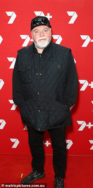 Hawkins, who later fell out with Sandilands (pictured), aired his dirty laundry during an acceptance speech at the Australian Commercial Radio Awards (ACRA) last weekend