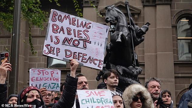 At the Free Palestine Rally, a huge crowd of Australians showed their support for the movement