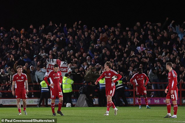 Stanley is currently seventh in the table and defeated MK Dons 1-0 on Saturday