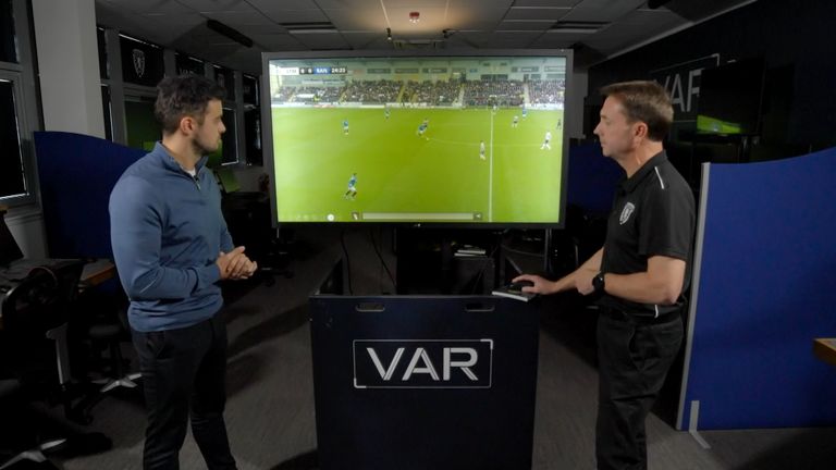 Sky Sports gained exclusive, unprecedented access to VAR headquarters in Scotland and previously unheard audio between officials during VAR checks