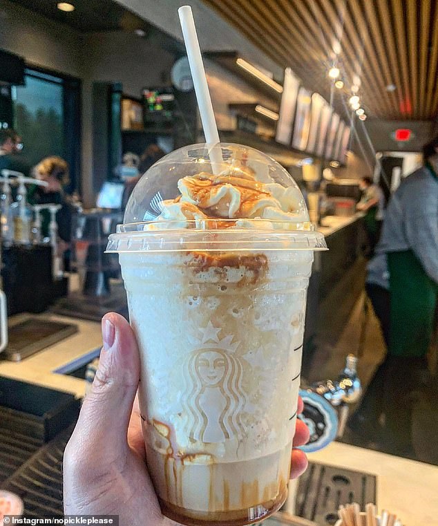 The drink is meant to mimic the taste of the Wizarding World's 'Butterbeer' and you can get it as a Frappuccino or as a hot drink