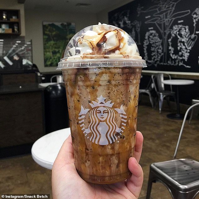 To order the secret menu drink, you must ask for a Chocolate Cream Frappuccino with two pumps of caramel syrup and hazelnut syrup