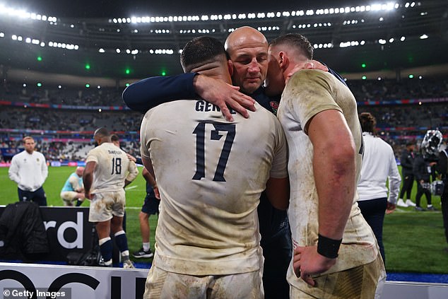 It was a heavy defeat for the Borthwick side, who consoled each other after the final whistle