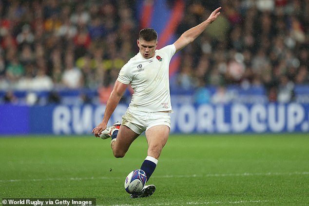 Owen Farrell gave England the lead in the final ten minutes of the match, kicking five penalties