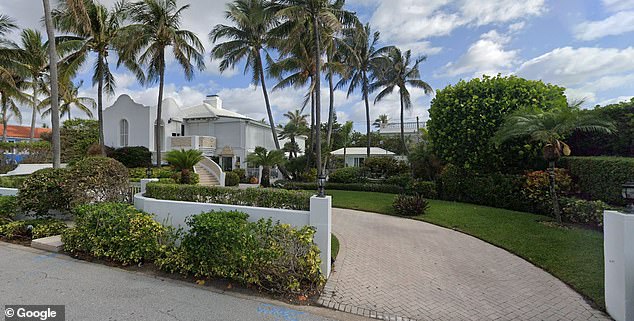 A 4,494 sq ft, 5-bedroom home just down the street from Mar-a-Lago for sale for $25 million