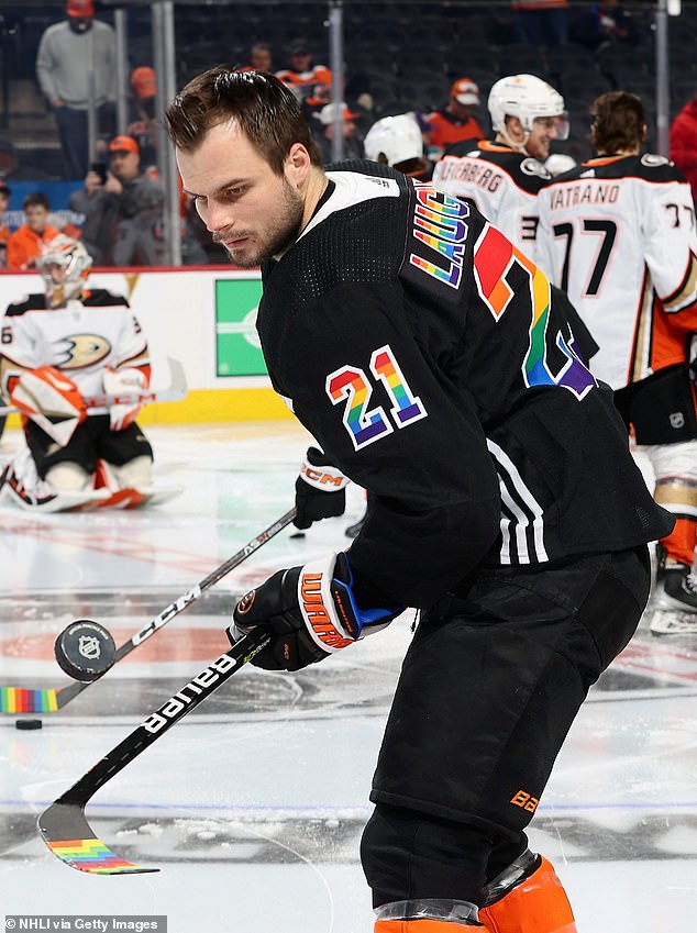 Philadelphia's Scott Laughton: 'You'll Probably See Me With the Pride Tape On Anyway'