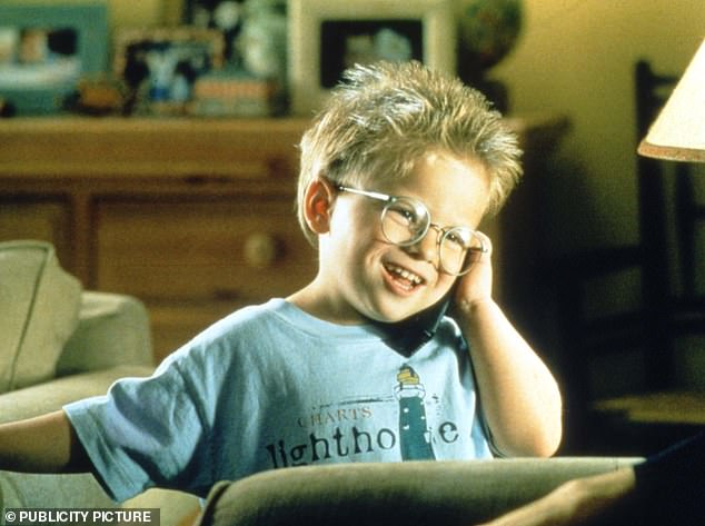 At the time: Jonathan Lipnicki starred in the Stuart Little films