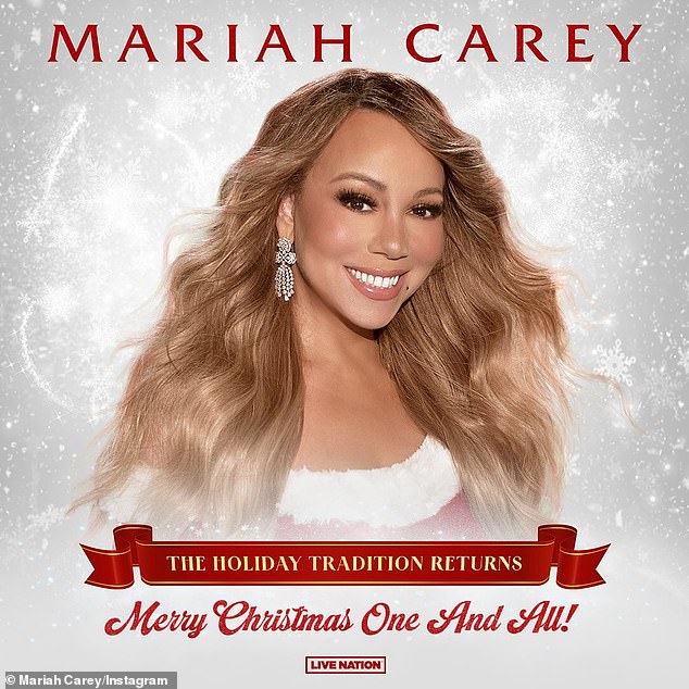 To make happy!  Mariah will next use her five-octave soprano pipes on her 14-date Merry Christmas One and All Tour, which kicks off on November 15 at the Yaamava' Resort & Casino in Highland, CA.