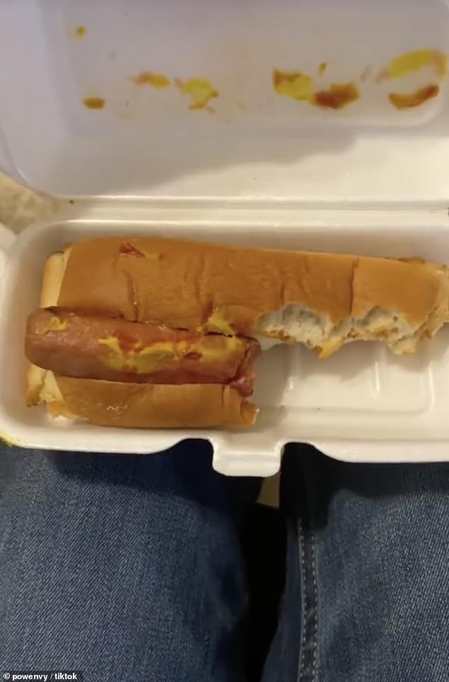 During a video of powEnvy cleaning his room alone, he came across a half-eaten hot dog (pictured).  “Look at this hot dog, how does it honestly look so good,” he said in one of his videos