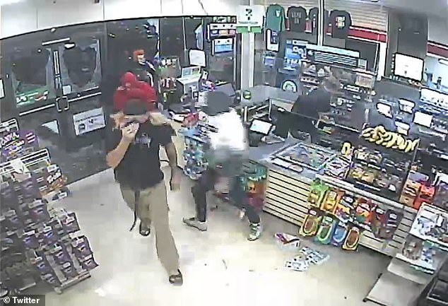 In the video, looters can be seen jumping behind the counter and grabbing cartons of cigarettes.  The Sacramento County Sheriff's Office is asking for help identifying the suspects