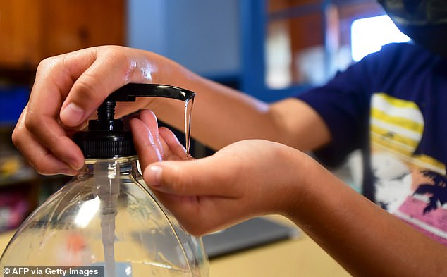 They also recommend that patients and visitors disinfect their hands.  (Stock photo)