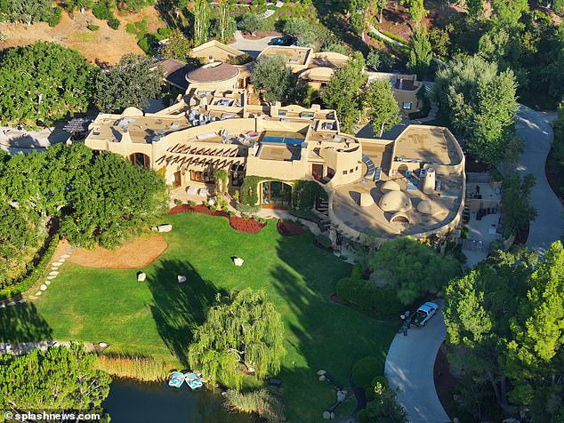 Will's house: Meanwhile, Will is said to be living in the couple's former $42 million mortgage-free Calabasas mansion, which they built together