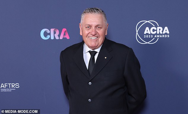 Radio 2GB's Ray Hadley (pictured) has accused Anthony Albanese of being scared