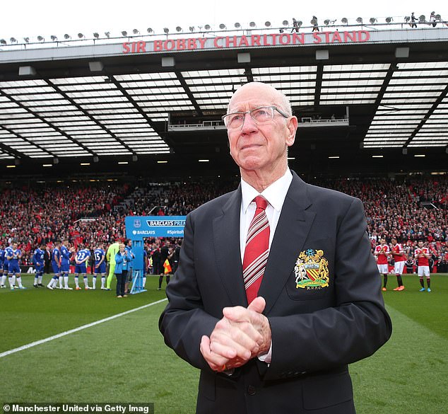 Charlton died aged 86 and is remembered as a legend for Manchester United and England