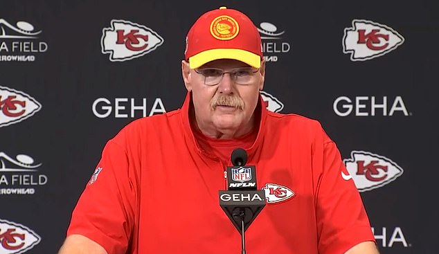 And Chiefs head coach Andy Reid is more than happy for Swift to continue attending games