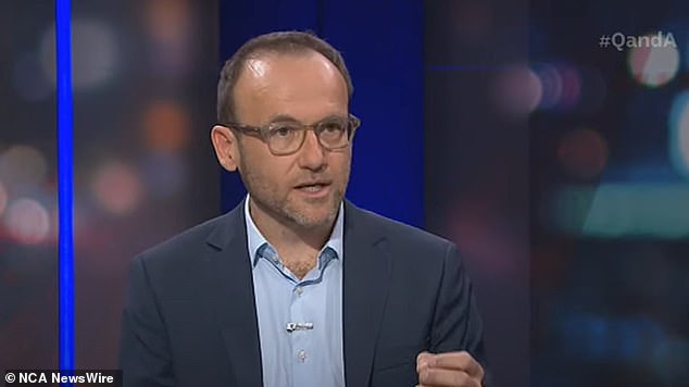 Greens leader Adam Bandt has been called out by an Australian Jew over his party's alleged sympathy for Hamas, accusing him of sending the 'death to Israel' message.