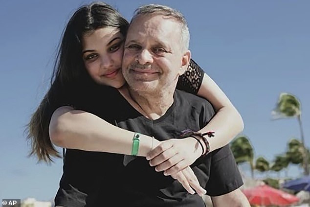 This Raanan family photo shows Natalie Raanan and her father, Uri Raanan, in Mexico