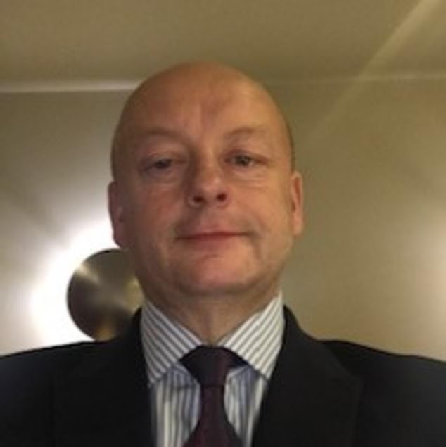 New man: Philip, 59, is operations director of The Cranley Clinic - a cosmetic clinic in London